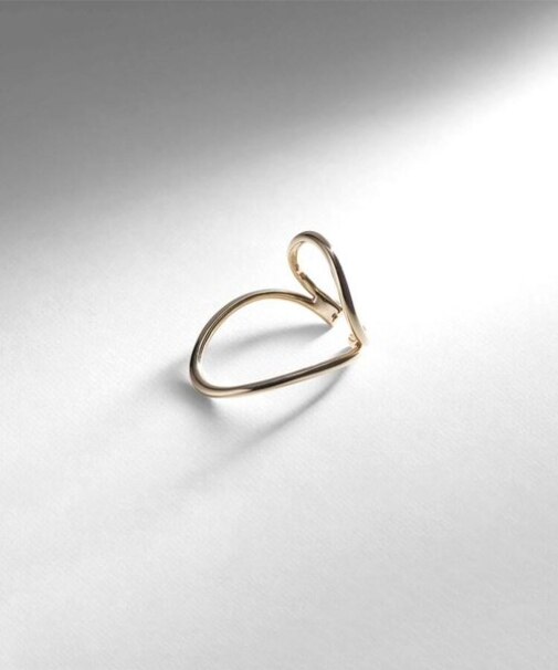 K10ダブルウェーブ イヤーカフ