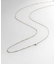 【WEB限定】K10イニシャルＡ ネックレス