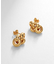 シルバー ニッティングモチーフ ピアス GP