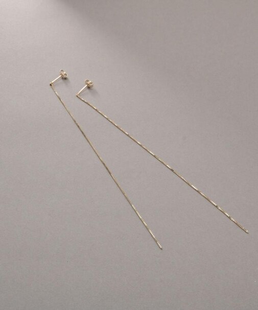 K10チェーンピアス ベネチアン