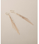 K10中空プリムキヘイフリンジ フックピアス