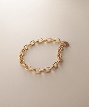 K18中空甲丸アズキ ブレスレット