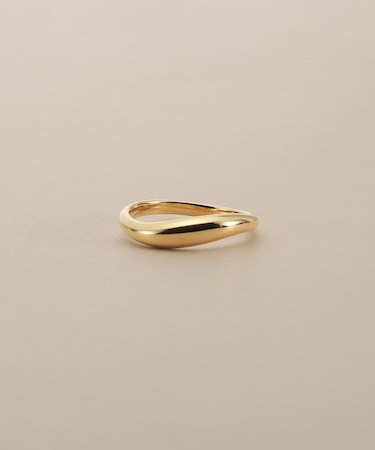 K18Sカーブ リング