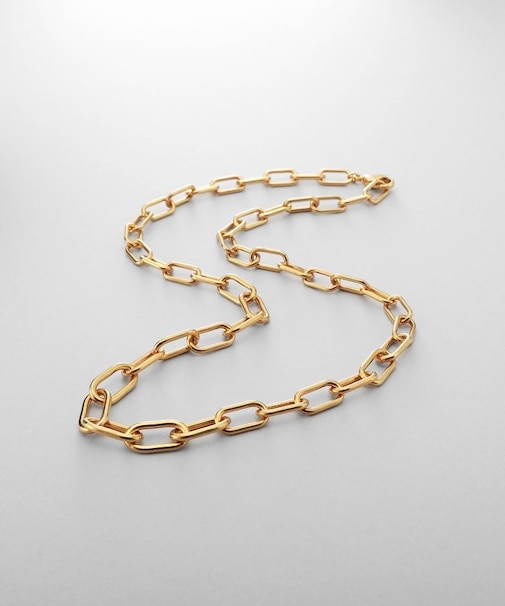 シルバー デザインチェーン ケーブルグラデーションネックレスGP