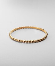 シルバー オーバルボールバングルGP