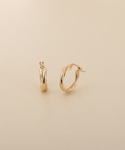 K10ドームクロスフープピアス