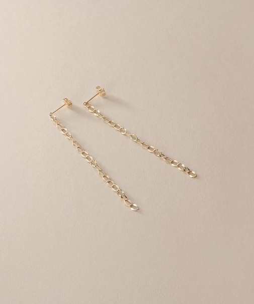 K10シースルーフラット スタッドピアス