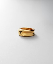 シルバー コンケイブピンキーリング GP