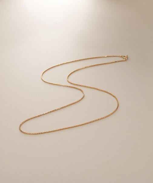 K18スパイクトリプル ネックレス