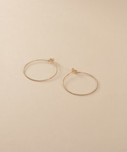 K10カットボールフープピアス