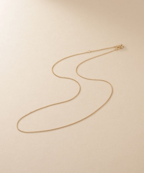 K10スキニーネックレス カーブ