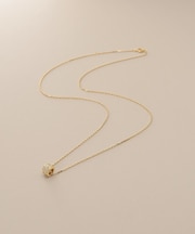 K18ダイヤモンド パヴェビーズ ネックレス