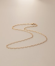 K18中空MVロング ネックレスS