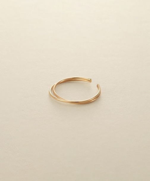 K10クロスイヤーカフ