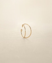 K10ダブルアークイヤーカフ