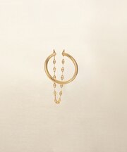 K10ペタルチェーン ドレープイヤーカフ