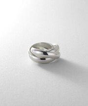 シルバー ボリュームリング ドームトリプル（16号、18号）