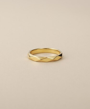 K10ダイヤパターン リング