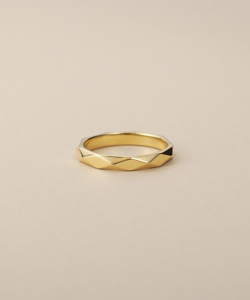 K10ダイヤパターン リング