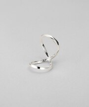 シルバー デュアルファランジリング