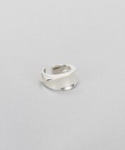 シルバー フローツイストイヤカフ