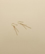 K10トリプルチェーン フックピアス