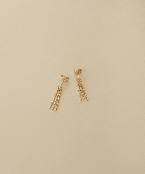 K10シリンダーチェーン フリンジピアス