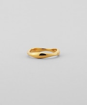 シルバー 3ウェーブリング GP