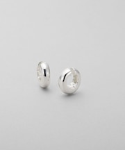 シルバー ハギーイヤリング ドーム S