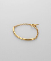 シルバー パイプマンテルブレスレット GP