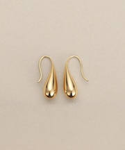 K10中空ペアシェイプ フックピアス