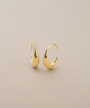 K10ペアシェイプ フックピアス