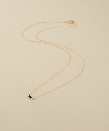 K10オニキス バケットカットネックレス