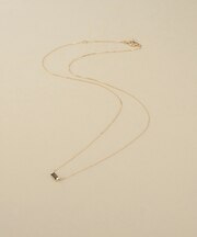 K10スモーキークォーツ バケットカットネックレス