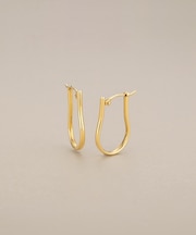 K10中空プランプ フープピアス
