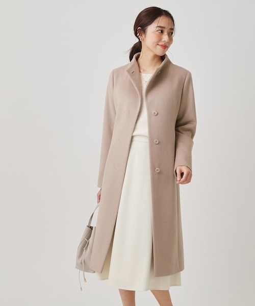 洗えるライトウォームスタンドコート/115514｜グローバルワークの通販