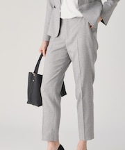 【洗える/日本製】テーパードパンツ