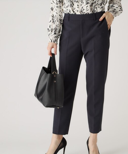 【洗える/裏なし】スティックパンツ