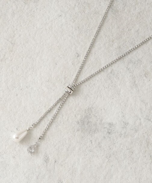 クリスタルチェーン/キラキラ輝く/スライド式