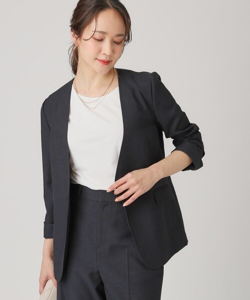 COUP DE CHANCE/レディースのノーカラージャケットの通販｜&mall