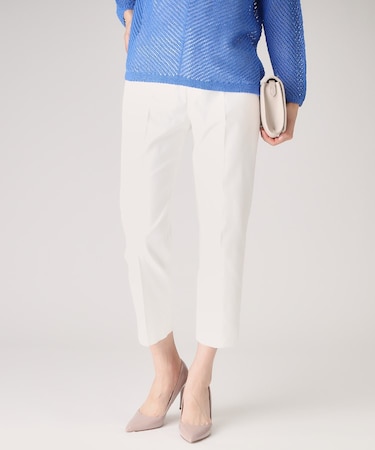 【洗える】テーパードパンツ