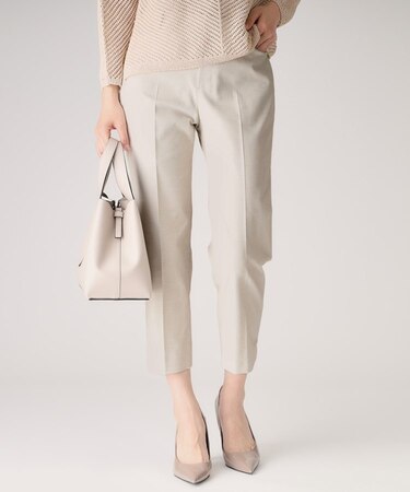 【洗える】テーパードパンツ