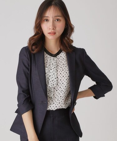 【手洗い可／日本製】テーラードジャケット