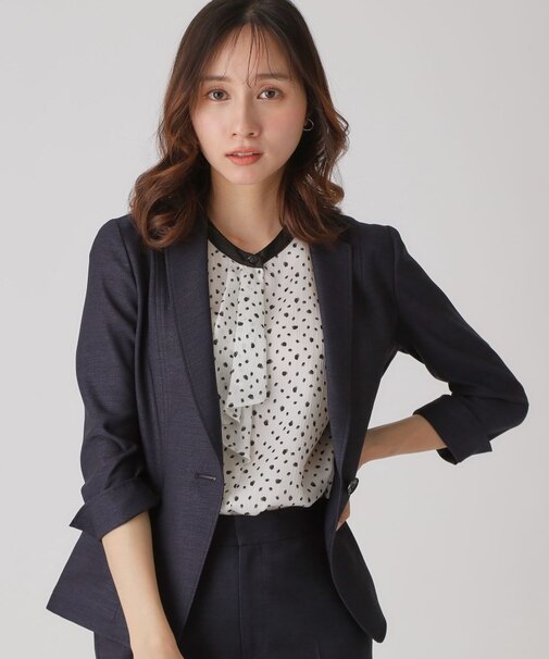 【手洗い可／日本製】テーラードジャケット