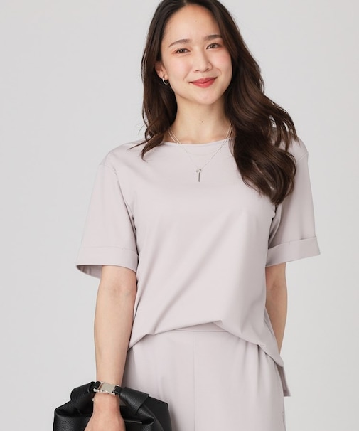 【手洗い可】袖デザインのプルオーバー