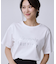 【手洗い可／日本製／箔プリント】ロゴTシャツ