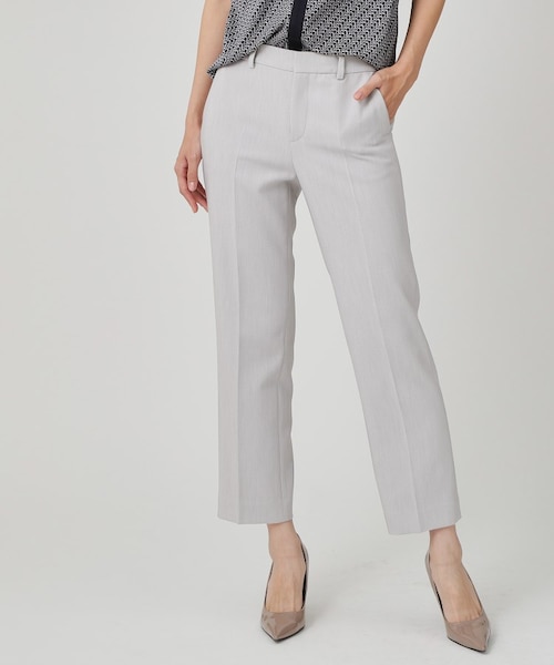 クード シャンス（COUP DE CHANCE）/【手洗い可／日本製／スーツ可】ストレートパンツ 手洗い可／日本製／スーツ可】ストレートパンツ｜クードシャンスの通販