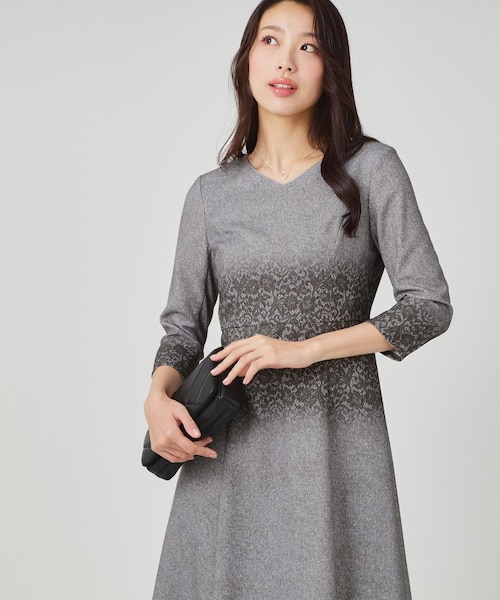 新品タグ付♡ジェイプレス 洗える バイヤスチェックプリント ワンピース Aライン セール】 【洗える】コンパクトチェック シャツカラー