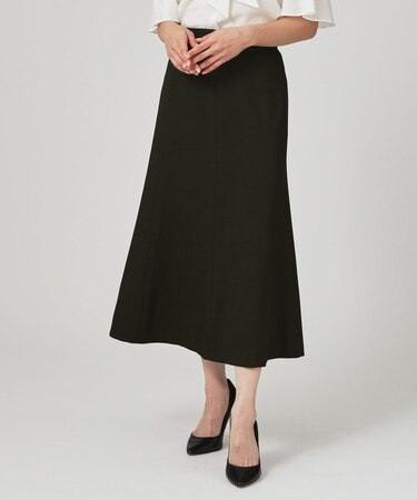 【手洗い可／日本製】マーメイドシルエットスカート