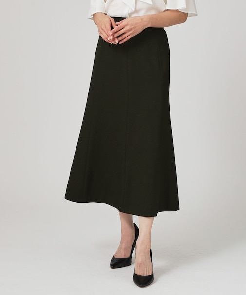 【手洗い可／日本製】マーメイドシルエットスカート